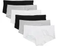 Набор из 6 трусиков-шортиков PACT Everyday из органического хлопка