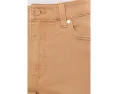Джинсы Petite Hannah Mid Rise Crop Flare Hugger от Liverpool Los Angeles соломенного цвета