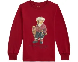 Футболка Polo Ralph Lauren Polo Bear с длинным рукавом для малышей и детей