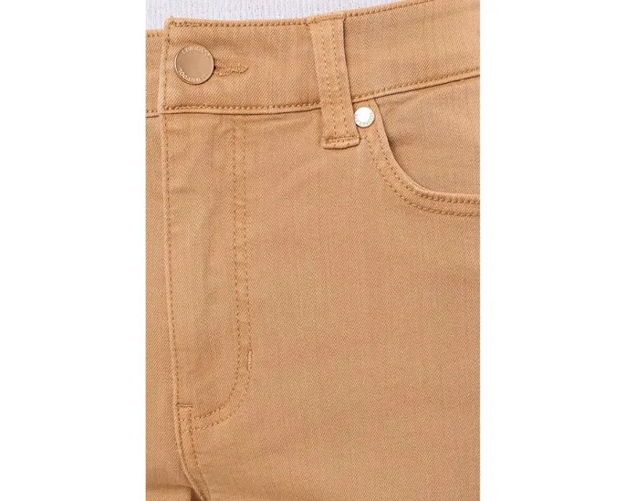 Джинсы Petite Hannah Mid Rise Crop Flare Hugger от Liverpool Los Angeles соломенного цвета
