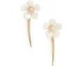 Серьги Summer Daze Flower Statement от Kate Spade New York белые