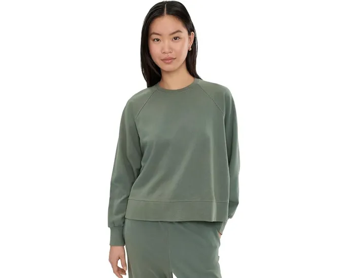 Свитшот PACT CloudKnit Raglan Crew с регланом из органического хлопка