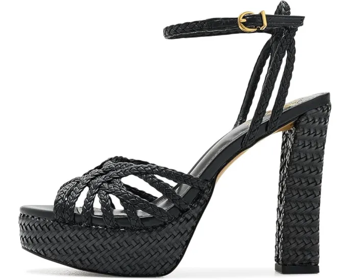Босоножки на платформе Samlee с переплетенными бретелями и квадратным каблуком Vince Camuto