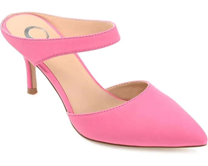 Туфли-лодочки Journee Collection Maevali с острым носком и стрейч-ремешком