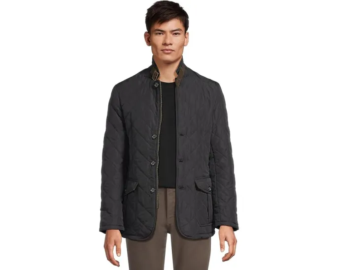 Стеганая куртка Barbour Quilted Lutz с классическим тартаном и вентиляцией