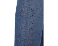 Джинсы Saige Mid-Rise Wide Leg Crop AG Jeans мальбек