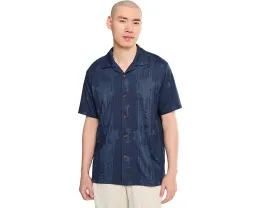 Tommy Bahama рубашка Palm Fresco Palm Grove Camp синяя Blue Note