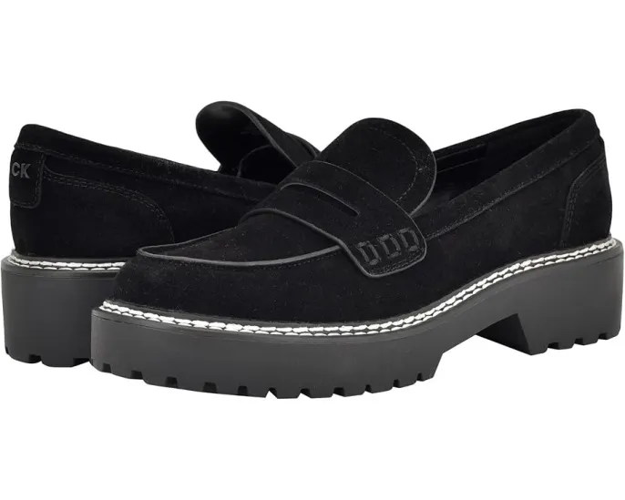 Лоферы Calvin Klein Suzie из кожи с тракционной подошвой и каблуком