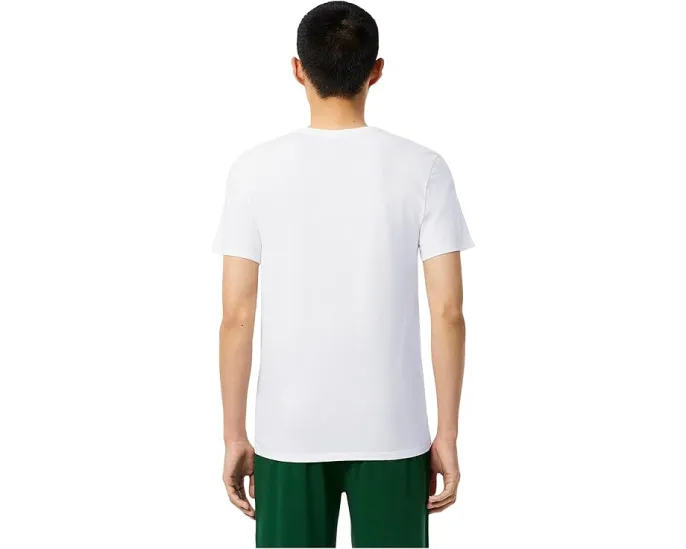 Футболки Lacoste с V-вырезом приталенные 3 штуки