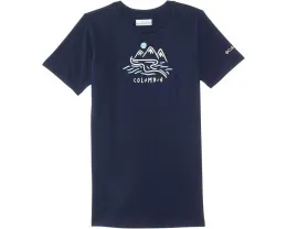 Детская футболка Columbia Mission Lake с коротким рукавом и принтом