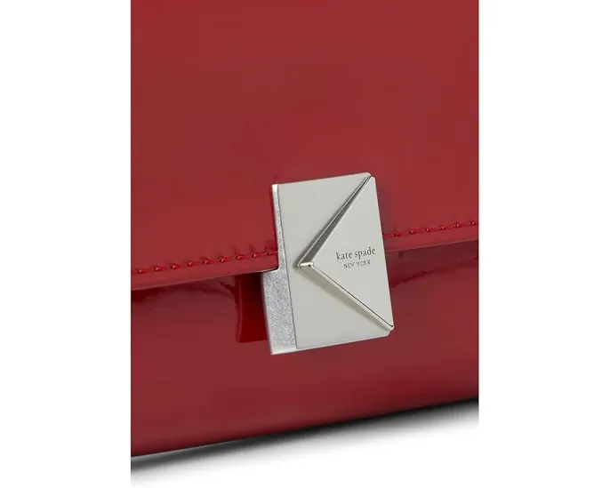 Мини-сумка Deco из лакированной кожи через плечо от Kate Spade New York