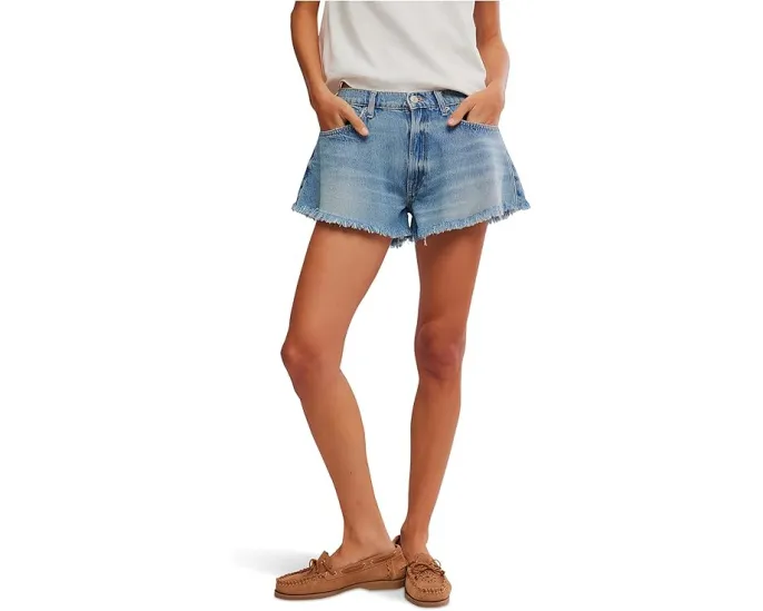 Шорты Free People Sparks Fly из денима A-line