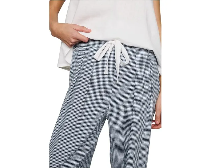 Широкие брюки Eberjey Linen Blend из льна и вискозы