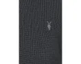 Поло AllSaints Aspen с коротким рукавом синее