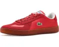 Кроссовки Lacoste Baseshot Pro из кожи и замши с полупрозрачной подошвой
