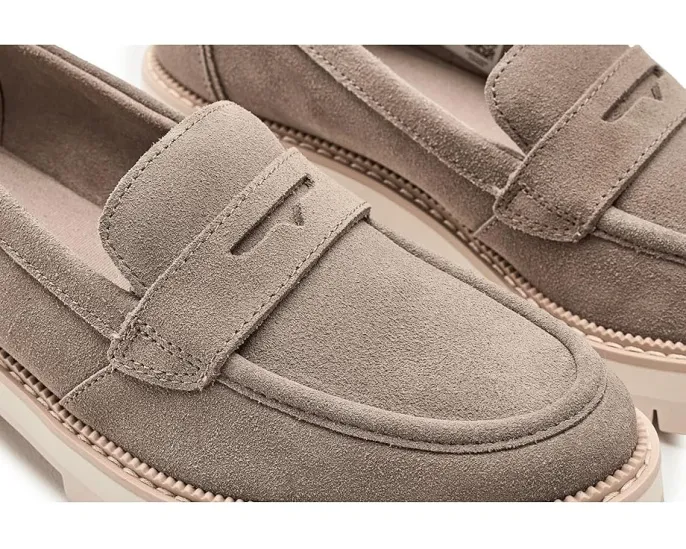 Лоферы TOMS Cara с платформой и контрастными деталями