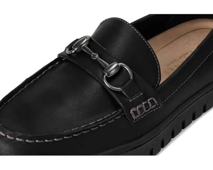 Лоферы Journee Collection Kaya с металлической деталью и круглым носком