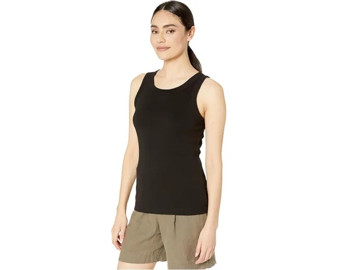 Майка Michael Stars Paloma 1x1 Cotton Wide Binding Tank Top из мягкого хлопкового джерси