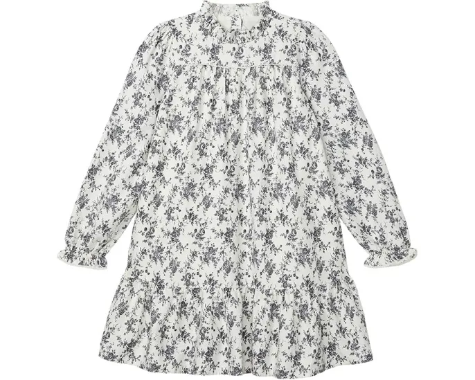 Платье Janie and Jack из твила с цветочным принтом
