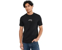 Хлопковая футболка с логотипом Armani Exchange