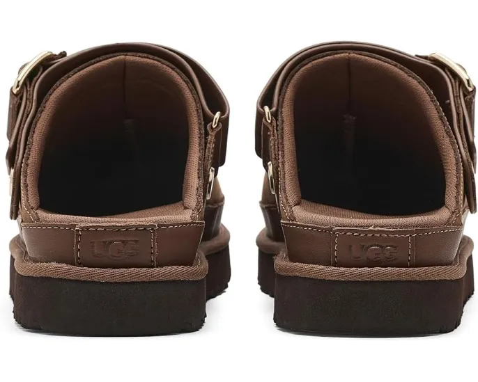 UGG Goldenstar Villa Clogs из нубука с регулируемым задним ремешком