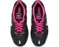 Nike кроссовки Air Max Torch 4 черные с серебристыми и розовыми вставками