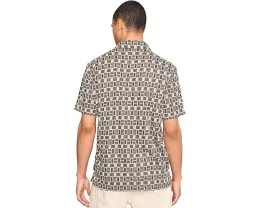 John Varvatos рубашка Sanford Camp Collar Light Khaki