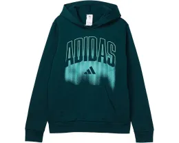 Детская толстовка adidas Kids с капюшоном и принтом из камуфляжа