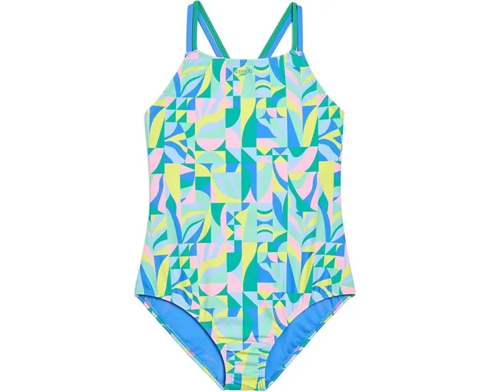 Цельнокроеный купальник Speedo Kids на тонких бретелях для детей