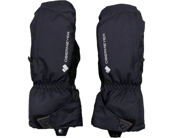 Детские варежки Molten Mitten Obermeyer черные непромокаемые