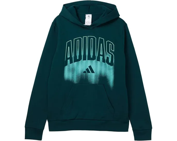 Детская толстовка adidas Kids с капюшоном и принтом из камуфляжа