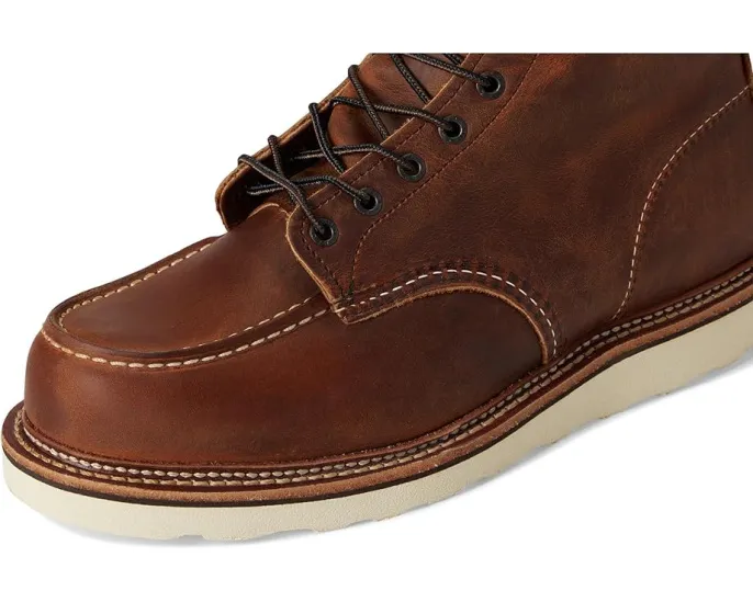 Ботинки Red Wing Heritage 6 Moc Toe из водоотталкивающей кожи с креповой подошвой