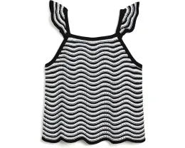 Джемпер Janie and Jack Stripe Scallop с волнистым низом в полоску для детей