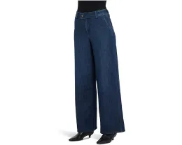 Джинсы-брюки Mona Wide Leg от NYDJ с широкими штанинами Louvre Sapphire