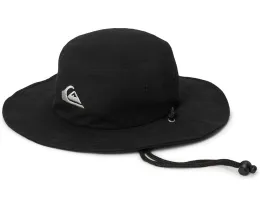 Шляпа Quiksilver Bushmaster из хлопка с регулируемым подбородочным ремнем