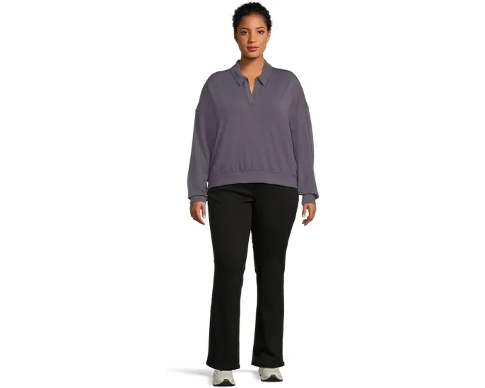 TravisMathew Свитер с длинным рукавом Cloud Terry из мягкого велюра с V-образным вырезом