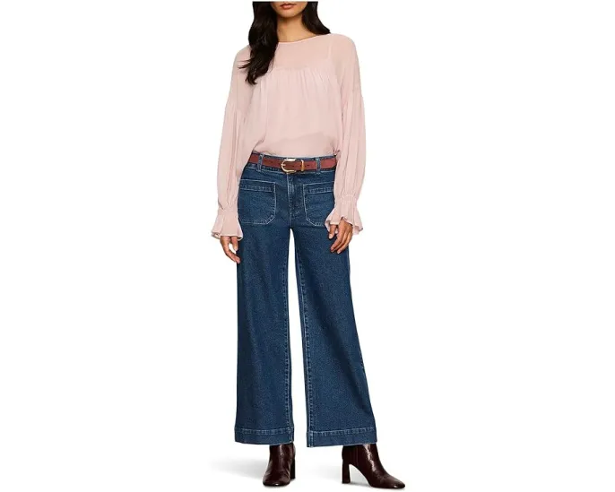 Блуза Keepsake Volume с ярусными рюшами и длинными рукавами Sanctuary