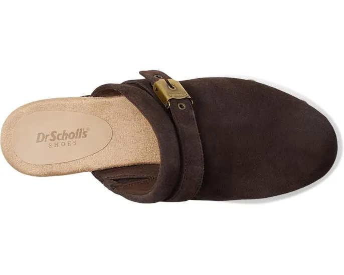 Клоги Dr. Scholl's Original Joy из кожи с декоративной пряжкой и стелькой BLOOM