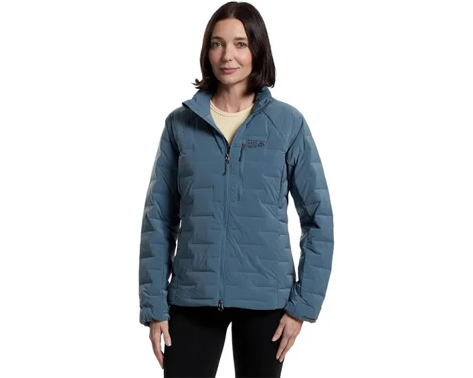 Куртка Mountain Hardwear Stretchdown с утеплителем из пуха и карманами на молнии