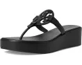 Сандалии Tory Burch Miller Wedge 25 mm с искусственной кожей и стелькой
