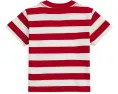 Polo Ralph Lauren Kids полосатая футболка из хлопкового джерси для младенцев