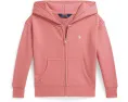 Толстовка Polo Ralph Lauren Kids с капюшоном и молнией из махровой ткани с вышитой лошадкой