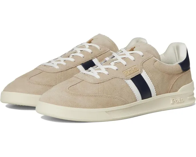 Кроссовки Polo Ralph Lauren Heritage Aera из замши с винтажным силуэтом