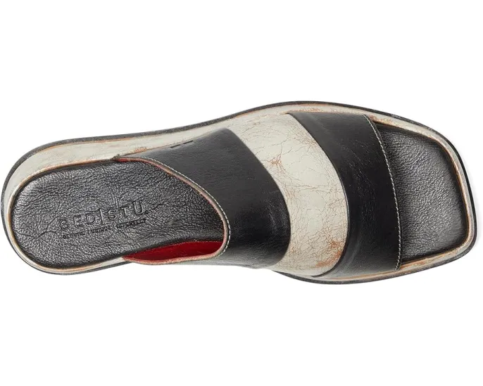 Сандалии Vext от Bed Stu на платформе с квадратным носком и ручной отделкой