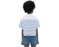 Футболка Boxy Tee Stripe Madewell в полоску
