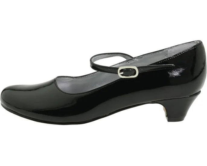 Туфли-лодочки Seeley от Nina Kids с застежкой на пряжку и небольшим каблуком