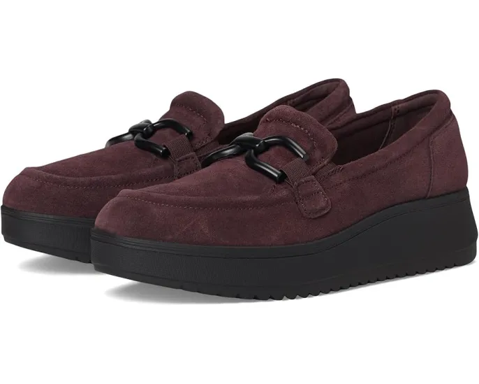 Топсайдеры Clarks Zylah Top с массивной резиновой подошвой и верхом из замши