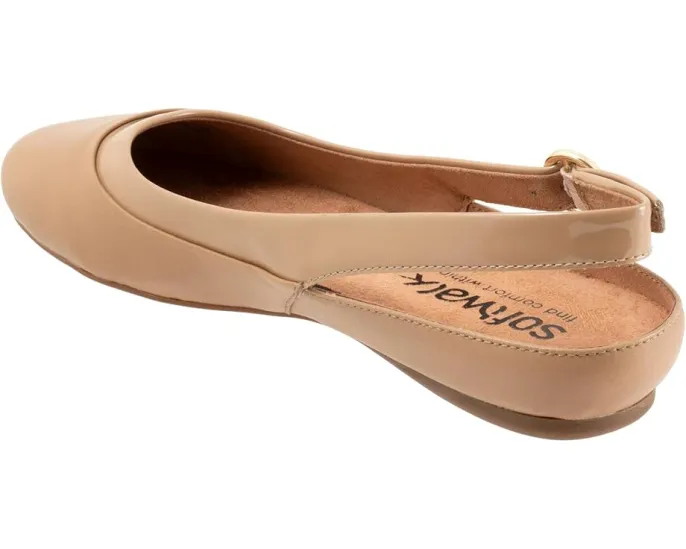 Туфли SoftWalk Sheffield из кожи с застежкой на пряжку и съемной стелькой