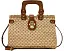 Сумка-сатчел Patricia Nash Sancia с плетением и деревянными ручками