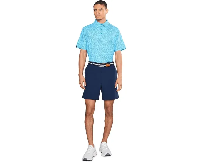 Поло Callaway с принтом в клетку и вышивкой Tile Gingham
